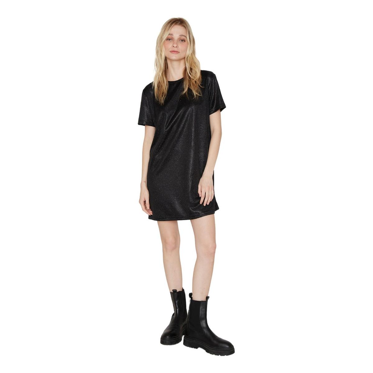 JACINTA TIENDA - Vestido Glitter negro Jacinta Tienda
