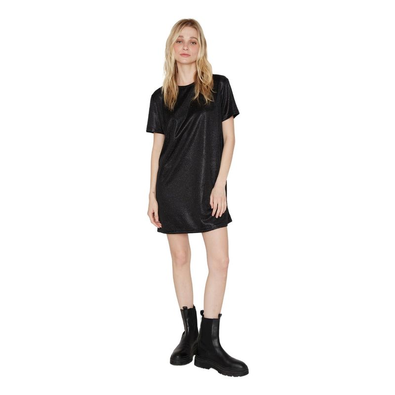 JACINTA TIENDA - Vestido Glitter negro Jacinta Tienda