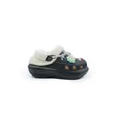 APOSTOL - Zuecos Con Chiporro Plataforma Confort Estilo Charms Black