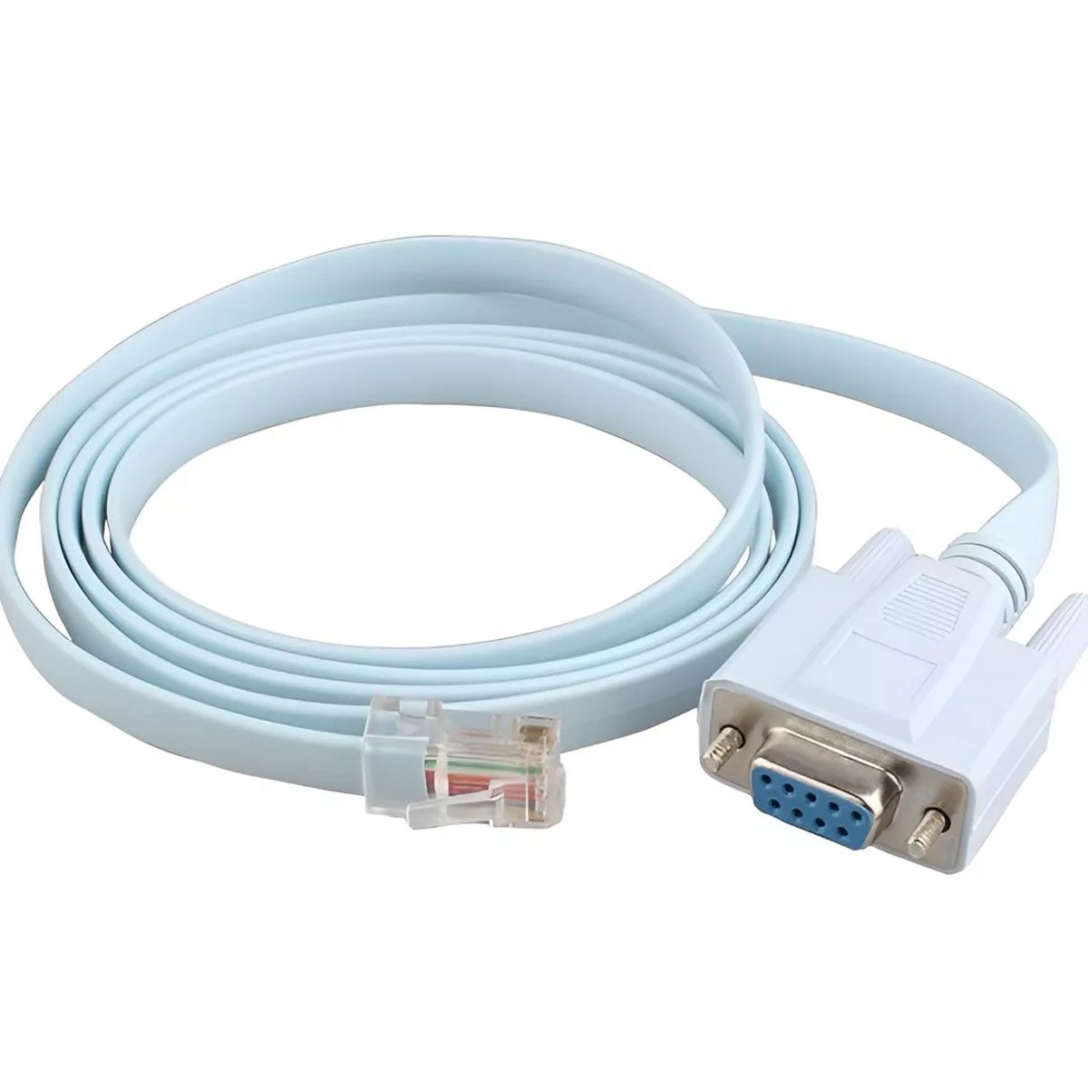 GENERICO - CABLE RED RJ45 A SERIAL RS232 DB9 HEMBRA
