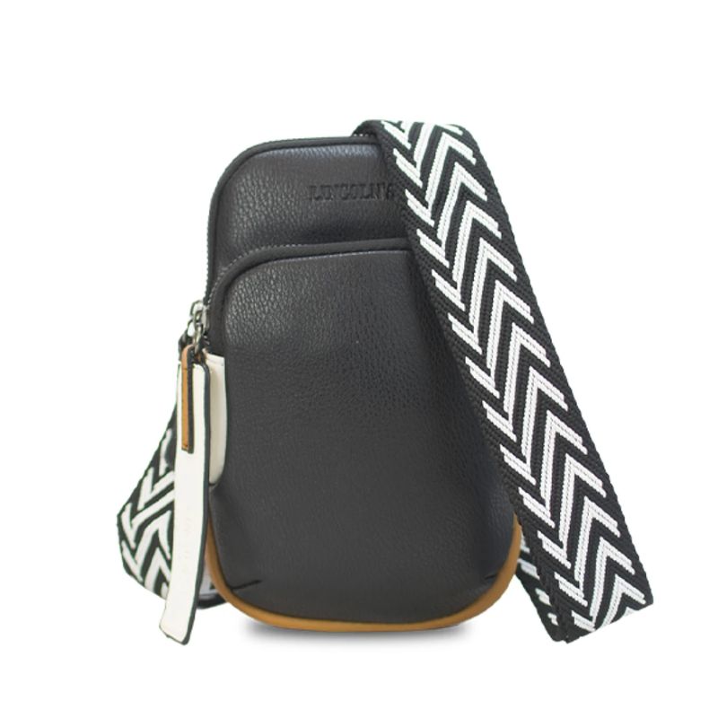 GENERICO - Bandolerita Phone Bag Buga Negro Lincolns