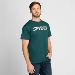 SPYDER - Polera Lifestyle Hombre Powder Verde