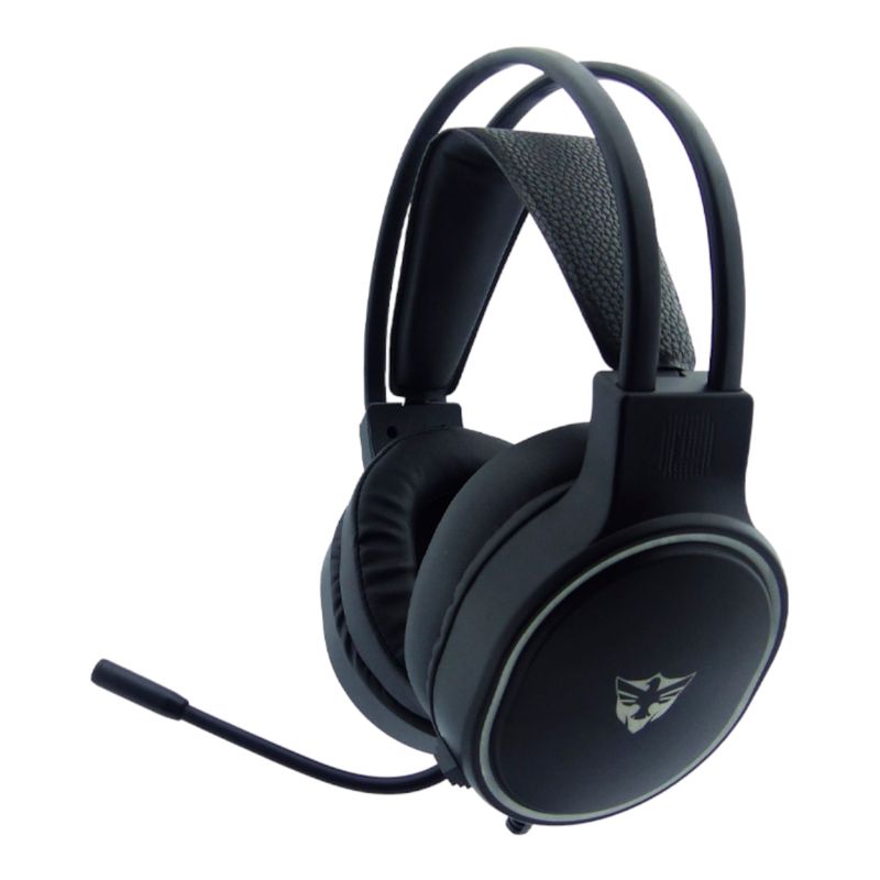 GENERICO - Audifono Para Gamer Con Microfono Y Luz RGB Para PC Control De Volumen