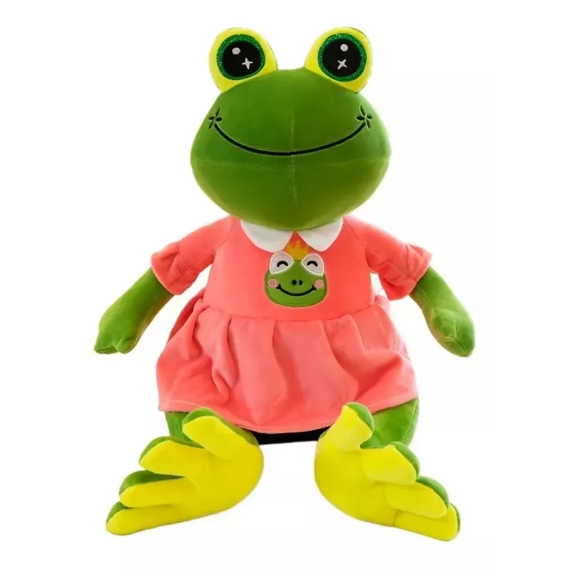 GENERICO - Rhenne Peluche La Rana De Lara Campos Rosa