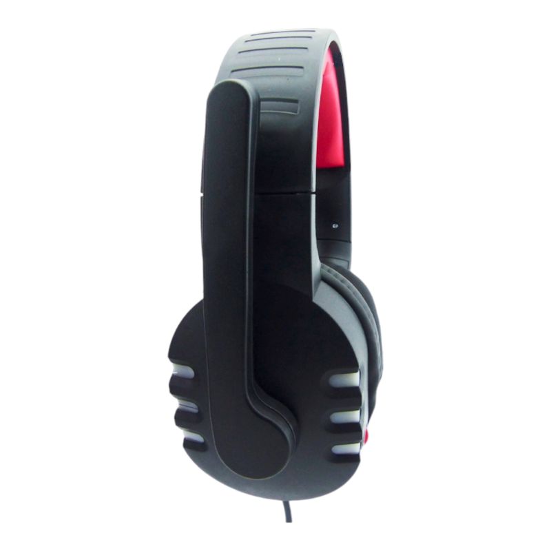 GENERICO - Audifono Para Gamer Con Microfono Multimedia Para PC Con Luz azul