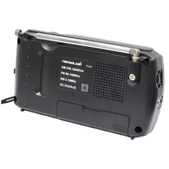 TECNOLAB - Radio Portátil de Bolsillo AMFMSW TL634