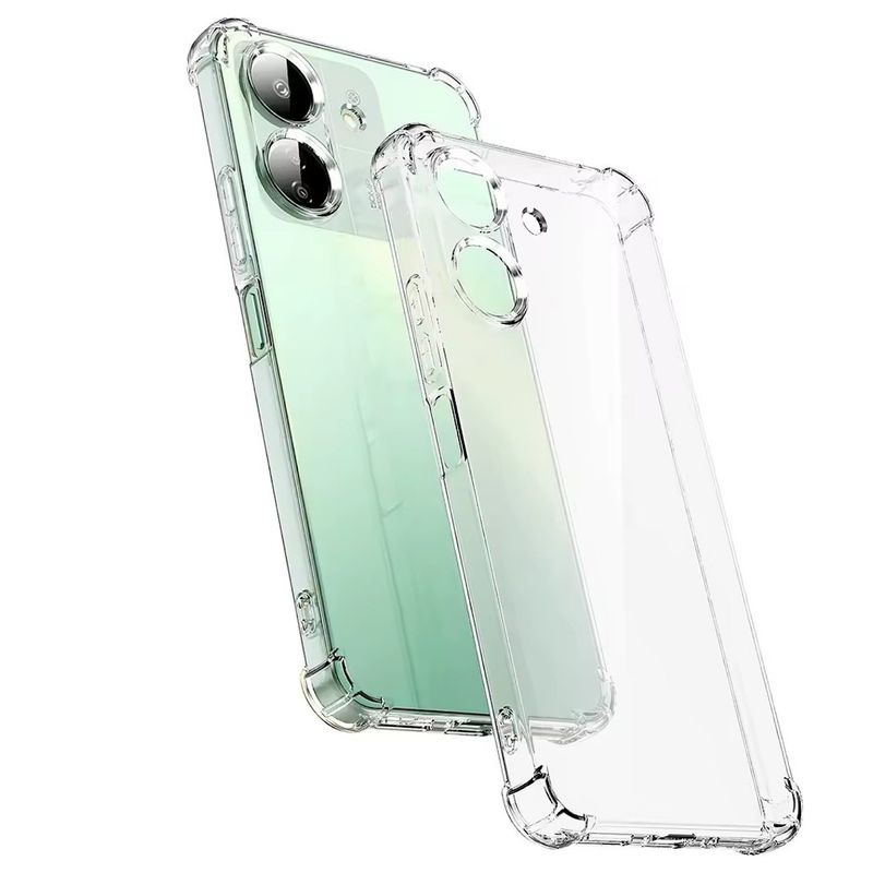 GENERICO - Carcasa Transparente Reforzada Para Xiaomi 13C 4G