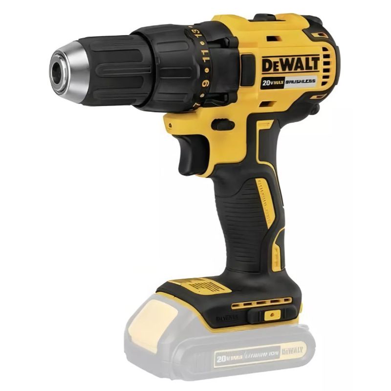 DEWALT - Taladro 12 20v Max Brushless Dcd7771b-b3 Dewalt Color Amarillo