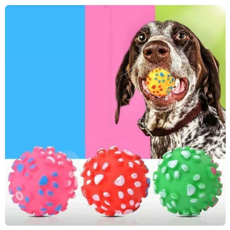 GENERICO - Pelota Para Morder Con Forma De Pata Para Perros Set 3