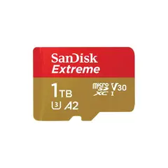 SANDISK - Memoria Micro Sd Extreme 1 Tb 190mb/s U3 A2 V30 4k