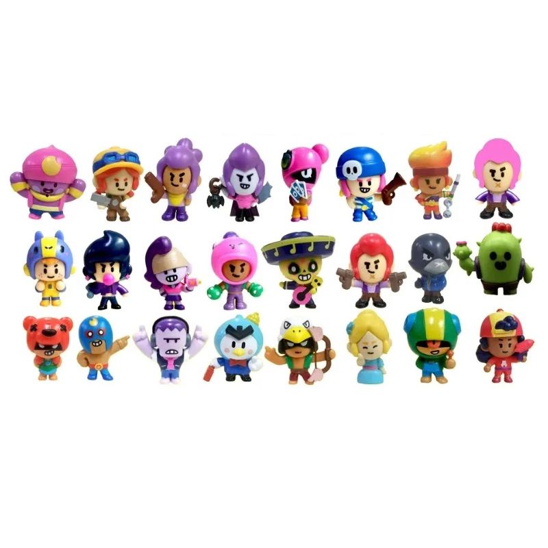 GENERICO - 24 Figuras Brawl Stars Gran Colección