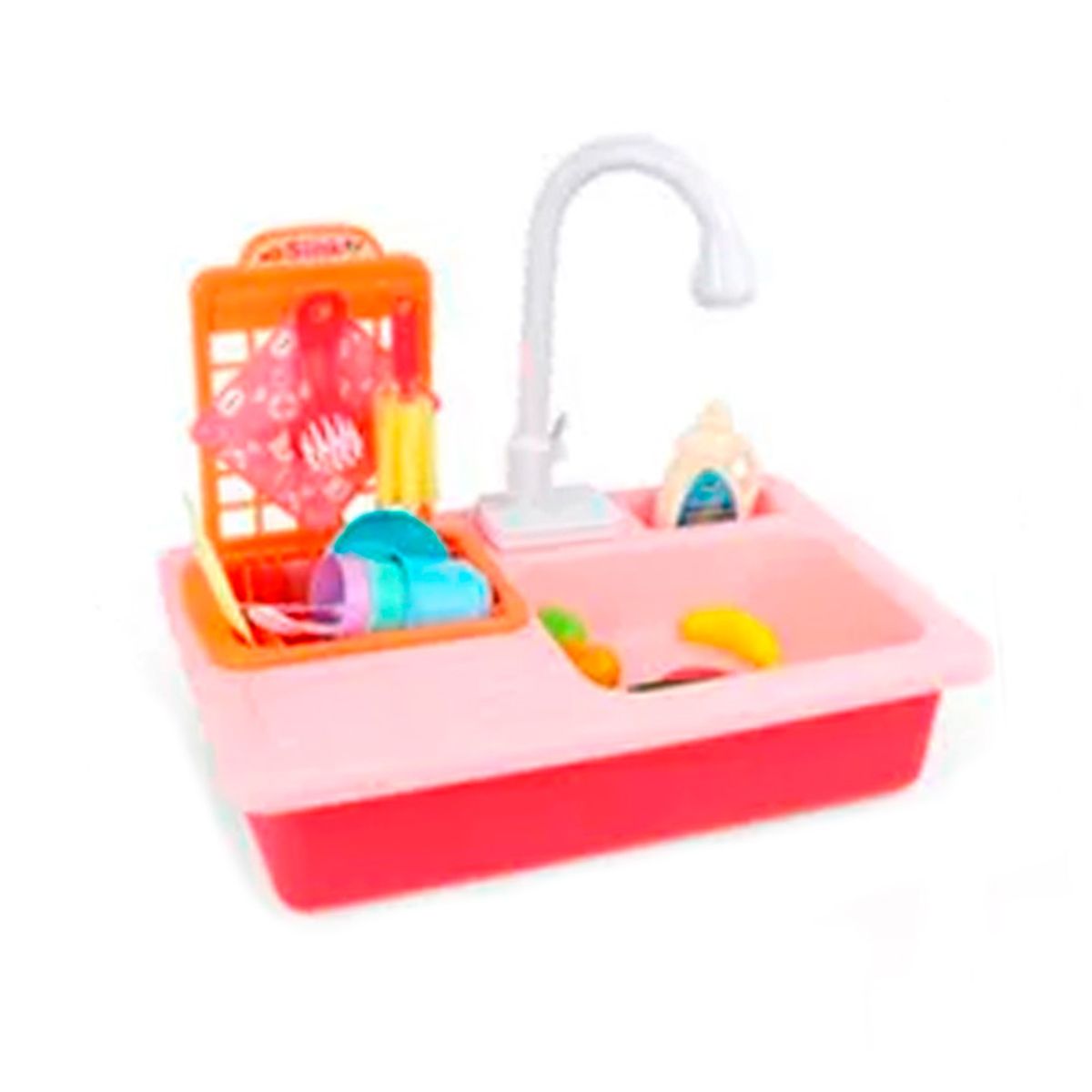 GENERICO - Lavaplatos Juguete Agua Real Portatil Unisex azul