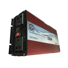 GENERICO - INVERSOR DE VOLTAJE 12VDC220VAC 1500W PRO