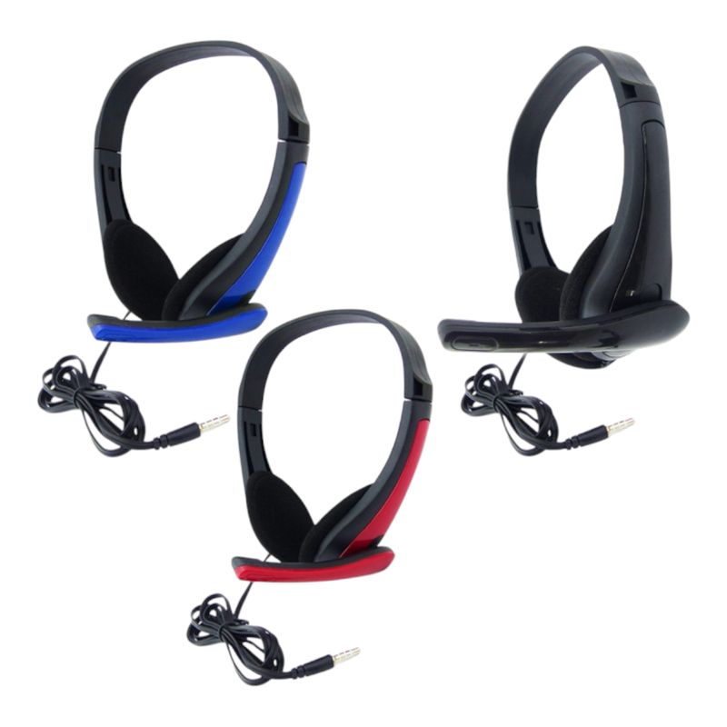 GENERICO - Audifonos Para Gamer Con Microfono Multimedia Para PS4 Xbox PC negro