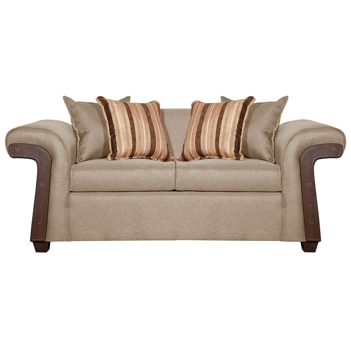 RUZAM MOBEL - SOFÁ 2 CUERPOS NAPOLES BEIGE