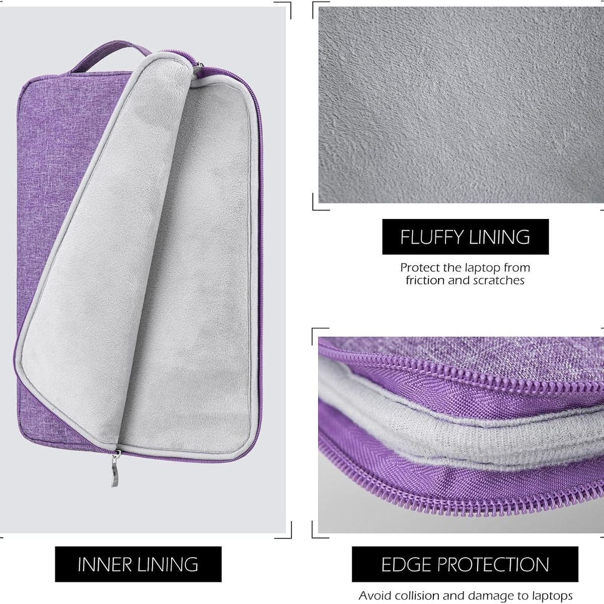 GENERICO - Funda Impermeable Para Samsung Galaxy Tab S9 Fe Plus 12.4 Lila