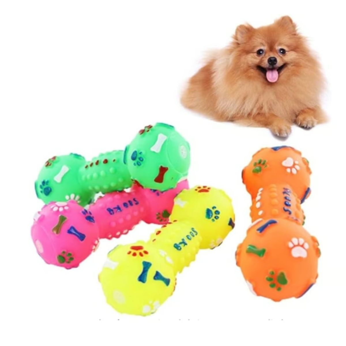 GENERICO - Juguete Para Perro De Vinilo Para Sonar Mascotas Set 3