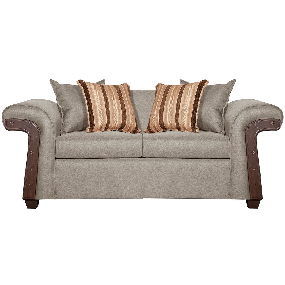 RUZAM MOBEL - SOFÁ 2 CUERPOS NAPOLES CRUDO