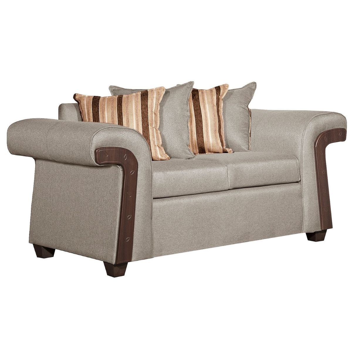 RUZAM MOBEL - SOFÁ 2 CUERPOS NAPOLES CRUDO