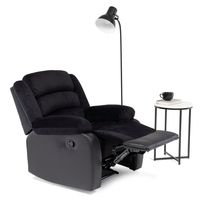 BERGERE RECLINABLE BLACK VENOM