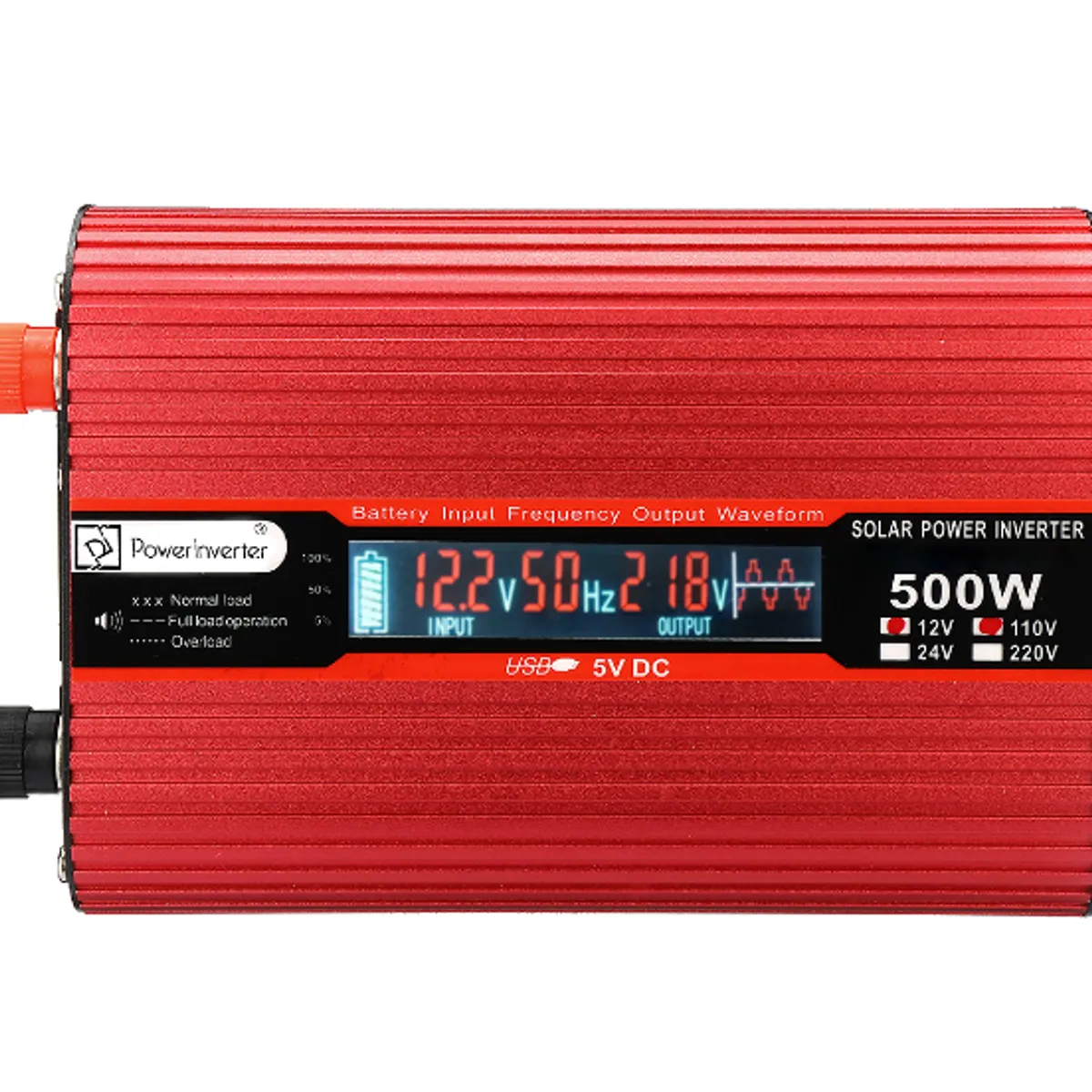 GENERICO - INVERSOR DE VOLTAJE 24VDC220VAC 500W