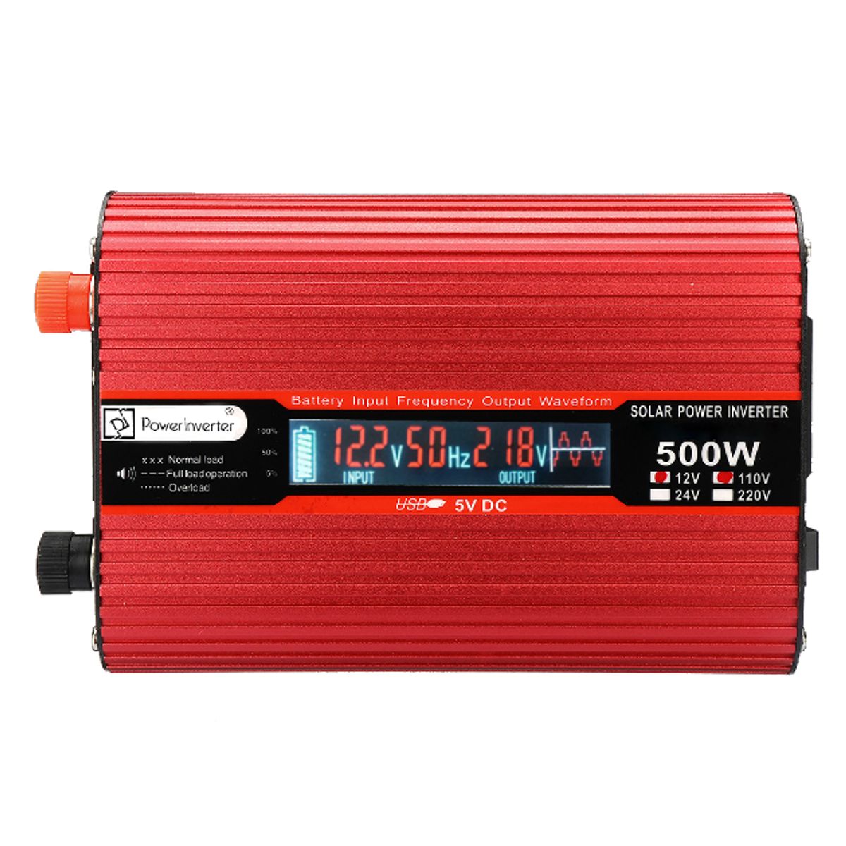 GENERICO - INVERSOR DE VOLTAJE 24VDC220VAC 500W