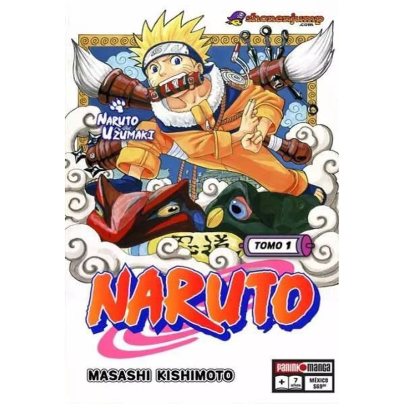 PANINI MÉXICO - NARUTO VOL 01 - PANINI MEXICO