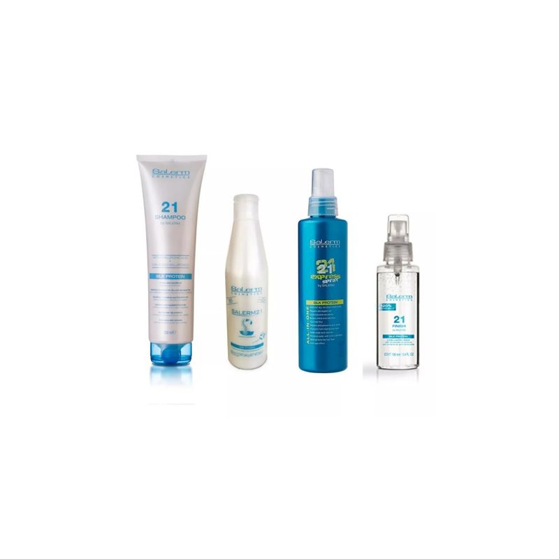 SALERM - Kit 4 Productos Capilares Salerm 21 Nutricion Y Proteccion