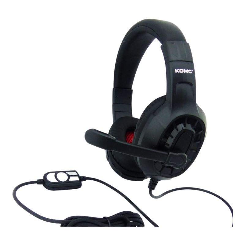 GENERICO - Audifonos Para Gamer Con Microfono Pc Con Luz LED Colores