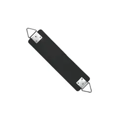 GENERICO - Asiento Columpio Industrial Hebilla Metálica - Negro