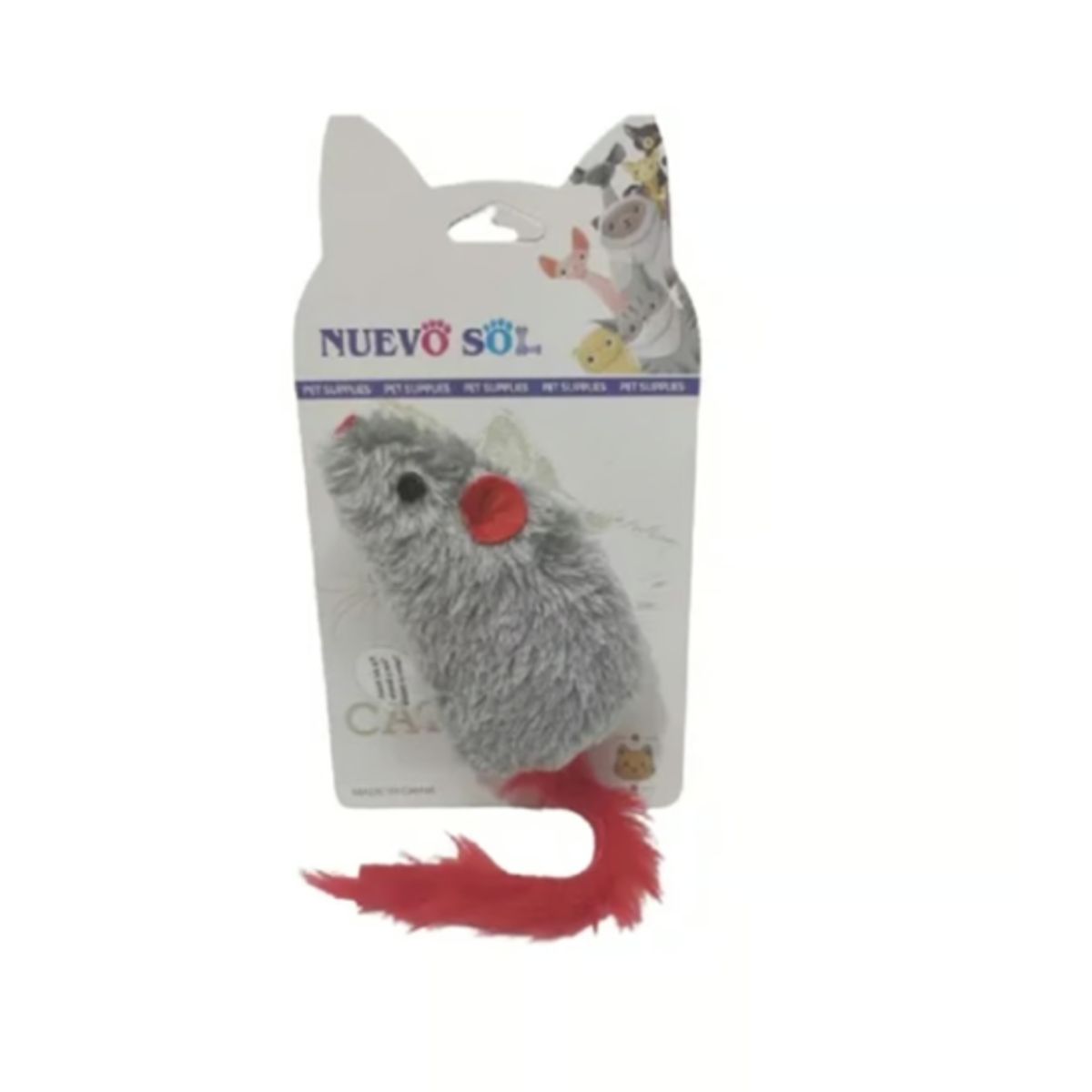 GENERICO - Rata Ratita Chifle Peluche Con Sonido Juguete Para Mascota