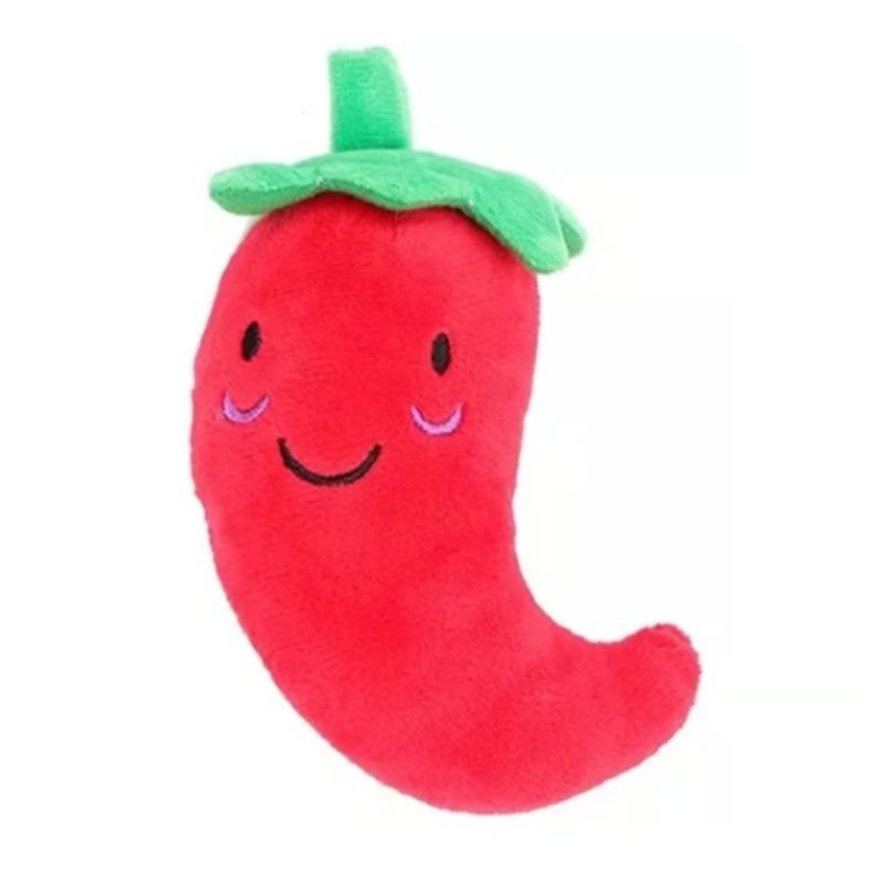 GENERICO - Peluche En Forma De Chile Picante Para Perros