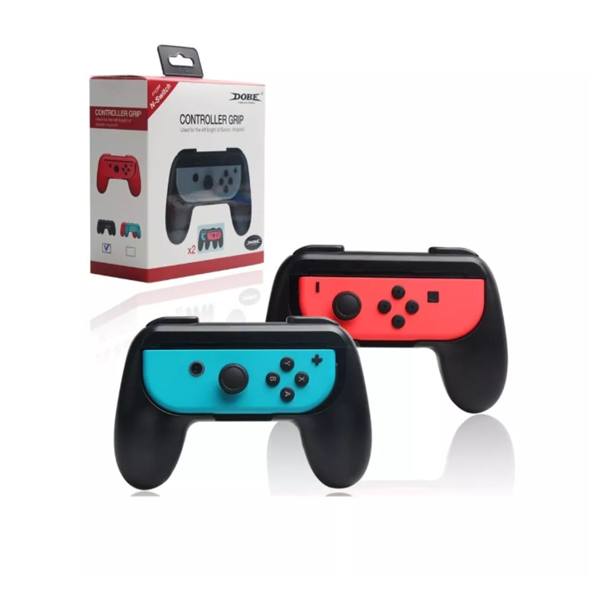 GENERICO - Lleva 2 Grip Mando Para Joy-con Nintendo Switch