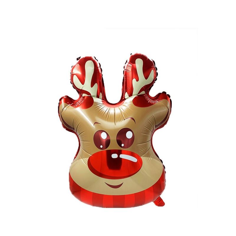 GENERICO - GLOBO METALICO 48X71CM RUDOLF X1 UNI