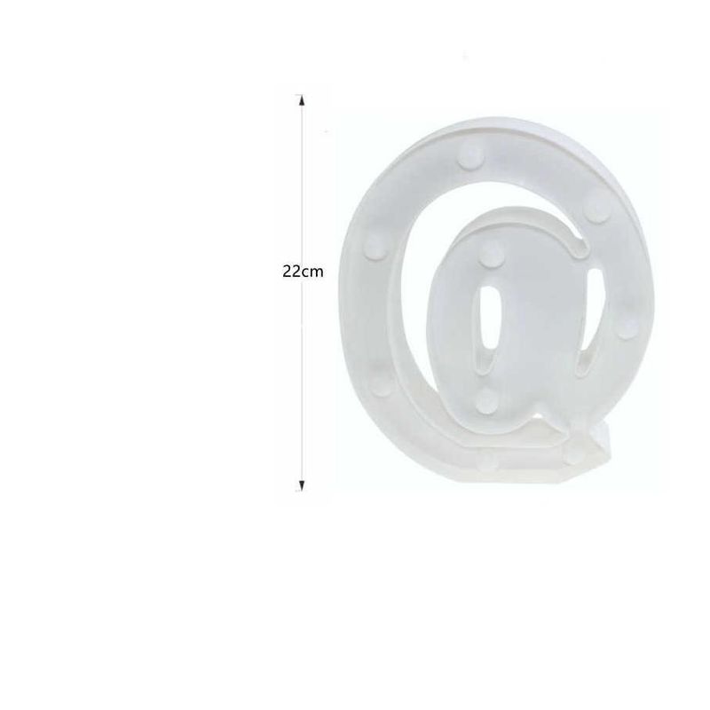 GENERICO - Símbolo Arroba  Led Con Luces