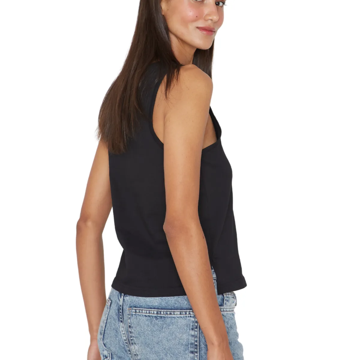JACINTA TIENDA - Polera Colomba negra Jacinta Tienda