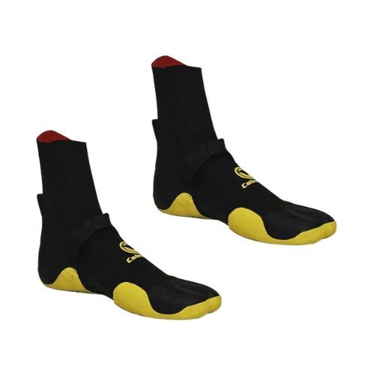 CABOSUB - Botín De Surf 4mm con Dedos - Negro