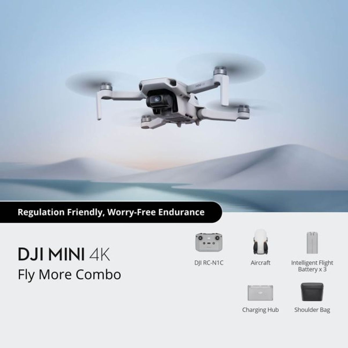 DJI - Drone DJI Mini 4K Fly More Combo