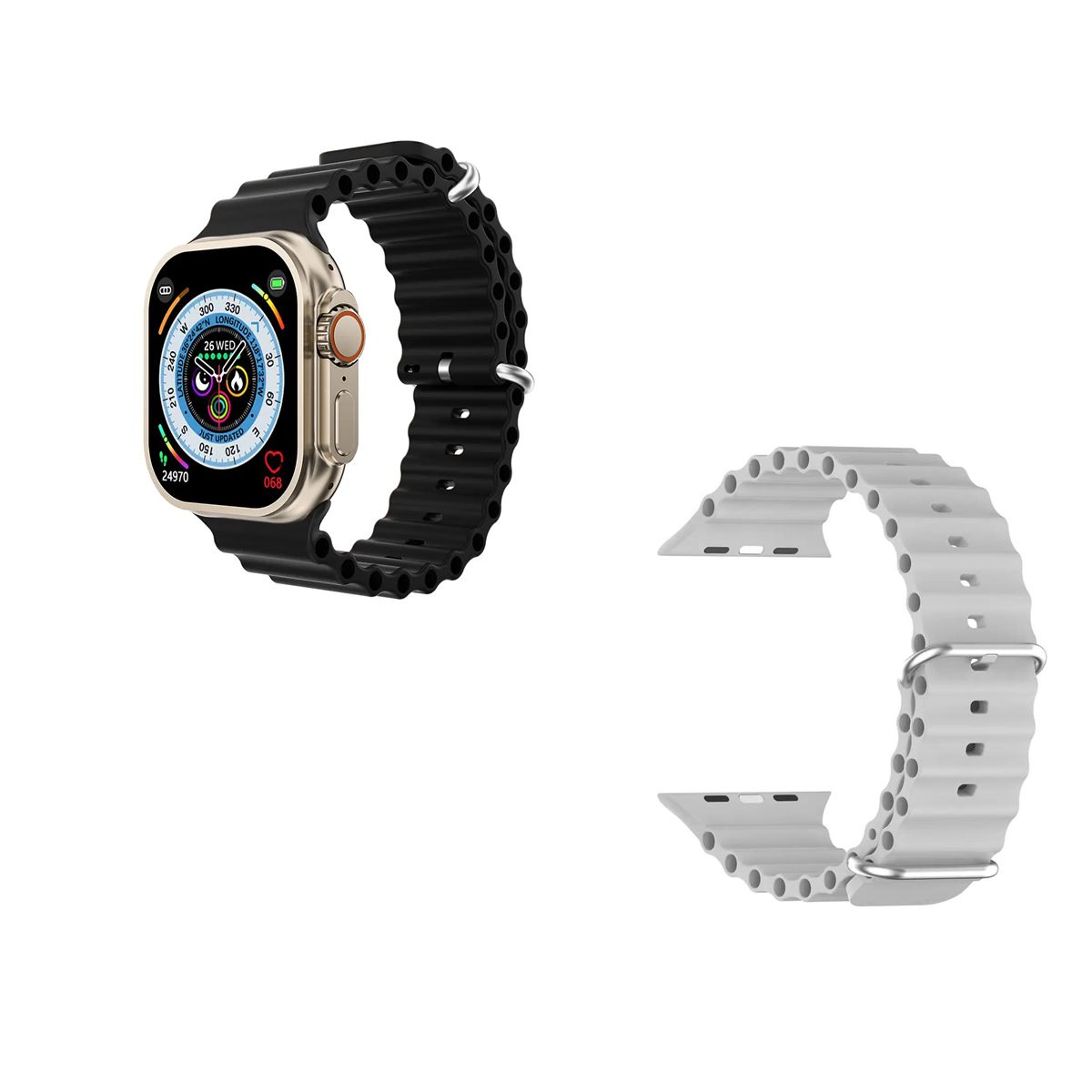 PACIFIC COLOR - Reloj Inteligente BT Smart Watch Deportivo Monitoreo