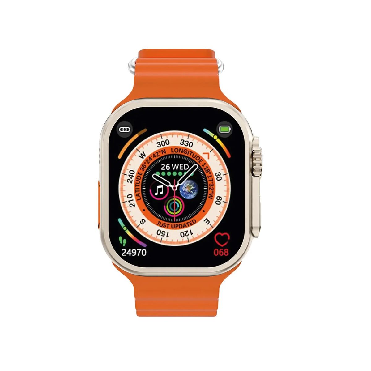 TECNOLAB - Reloj Inteligente Smart Watch 49mm Ultra Notifi Salud Pasos