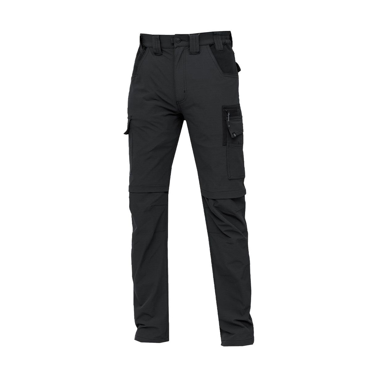 ABSOLUTE ZERO - Pantalón Outdoor Lightwind UV Ripstop Spandex Negro - Negro
