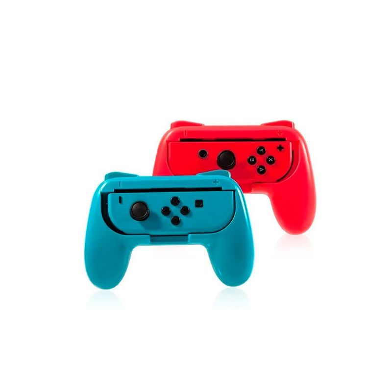 GENERICO - Soporte Grip L+R Para Joy-Con 2 Unidades Color Neon