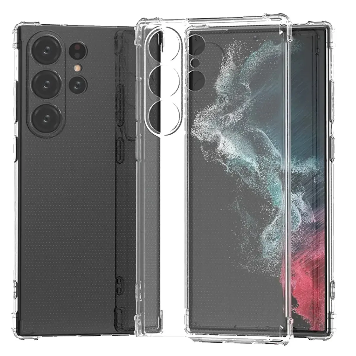 GENERICO - Carcasa Transparente Para Samsung S22 Ultra