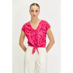 IO - Blusa Fantasia fucsia