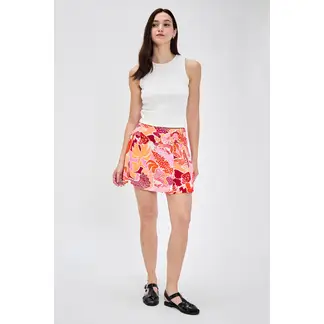 IO - Falda Short Rojo Mujer