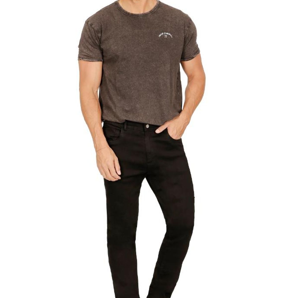 PEROE - Jeans Hazard Negro Peroé