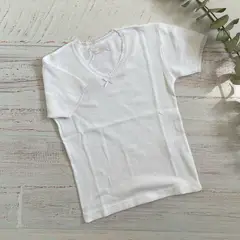 WAWABABY - Camiseta Corta Wawa Blanca Basica Niña