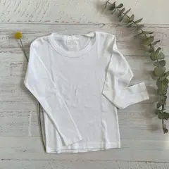 WAWABABY - Camiseta Larga Wawa Blanca Basica Niño