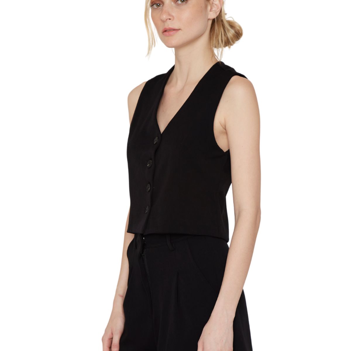 JACINTA TIENDA - Vest Owen negro Jacinta Tienda