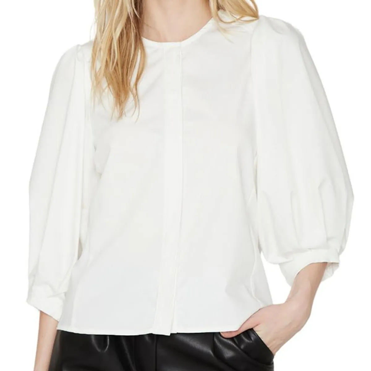 JACINTA TIENDA - Blusa Pipa blanca Jacinta Tienda